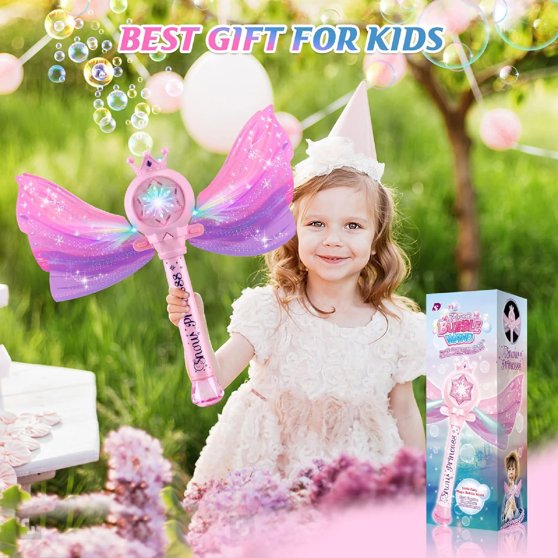 Miniatura 4 de Juguete Varita Mágica Princesa Burbujero